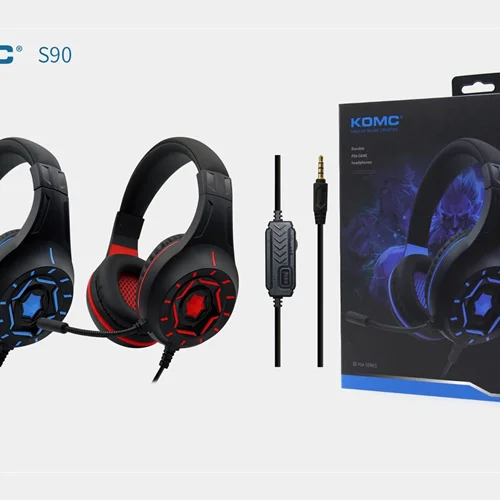 هدست گیمینگ باسیم KOMC S90 Wired Gaming