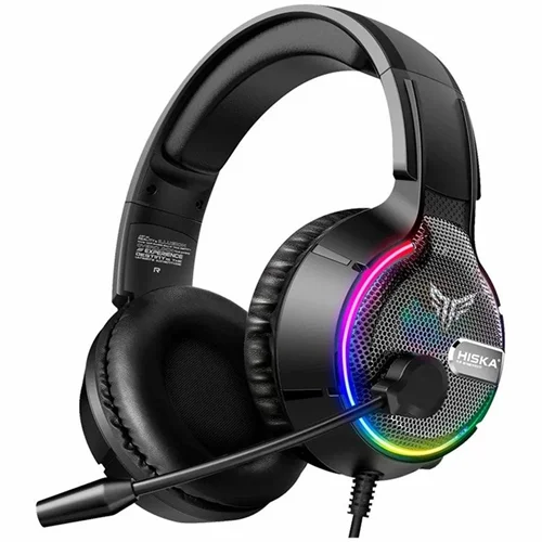 هدست گیمینگ هیسکا  hiska gaming headset GHR-03